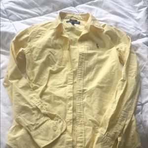 Long Sleeve Button Down Polo